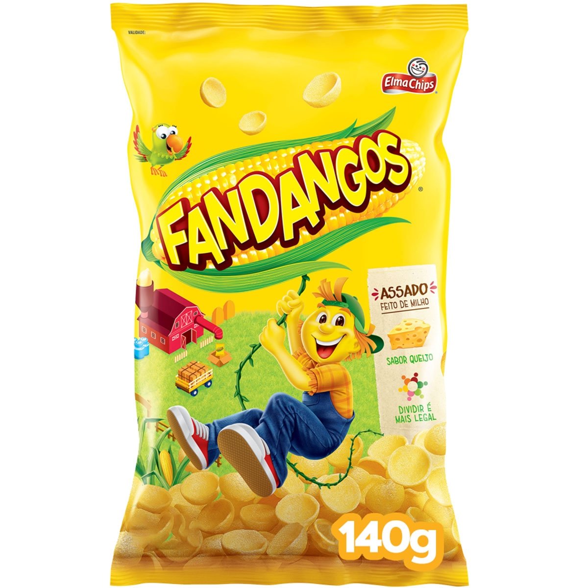 Salgadinho Cheetos Elma Chips Bola Queijo Suíço Pacote 59G