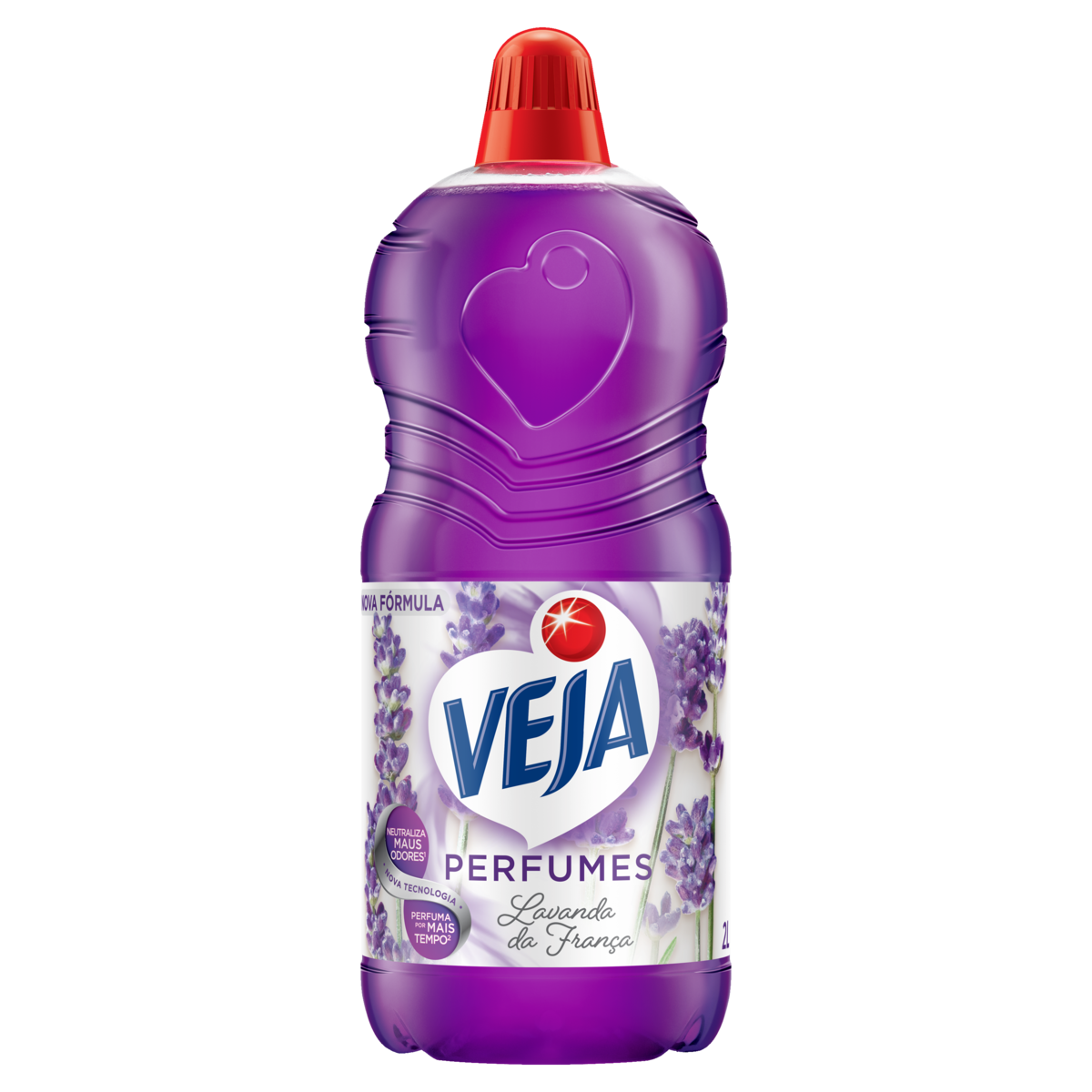 Limpador Perfumado Lavanda da França Veja Perfumes Frasco 2l