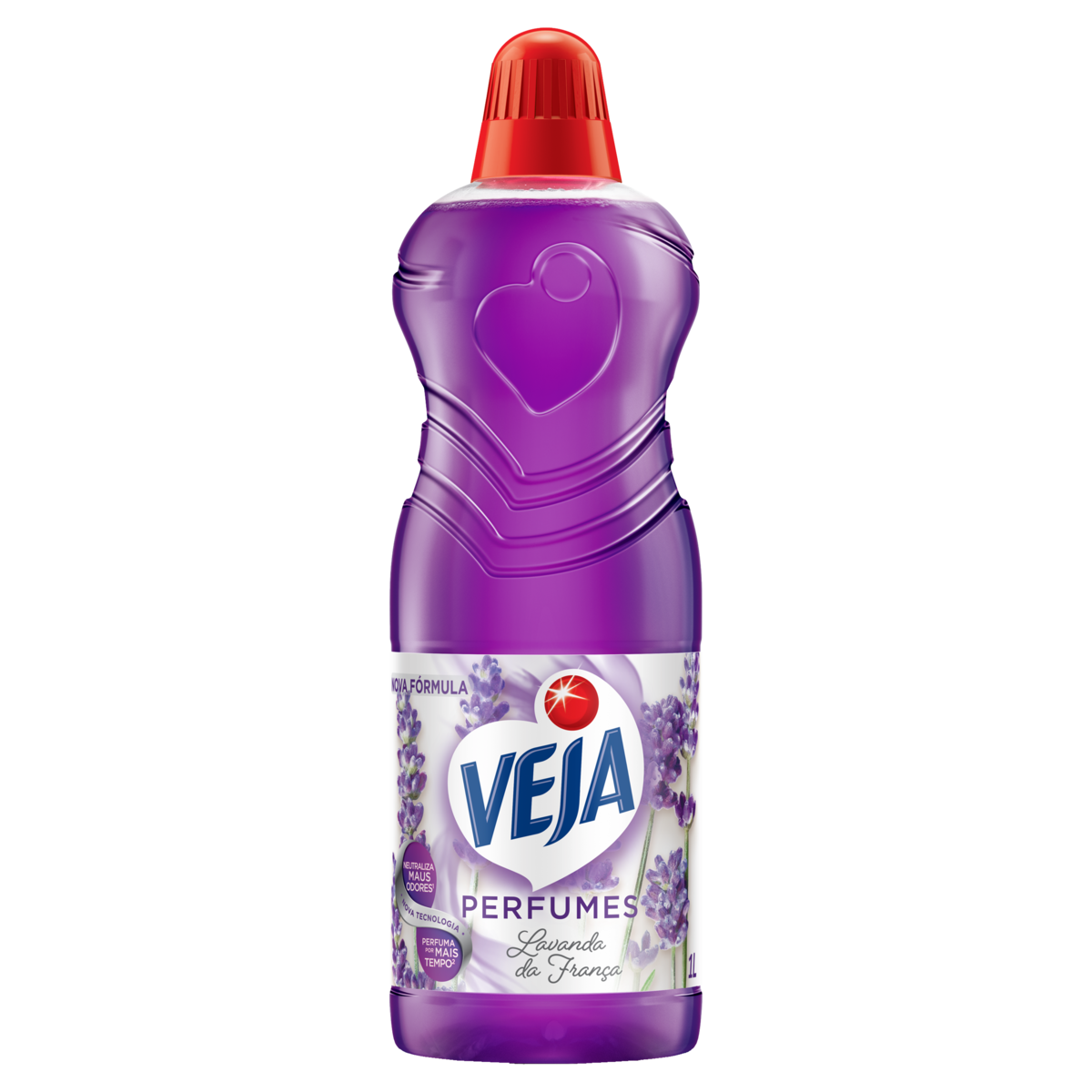 Limpador Perfumado Lavanda da França Veja Perfumes Frasco 1l