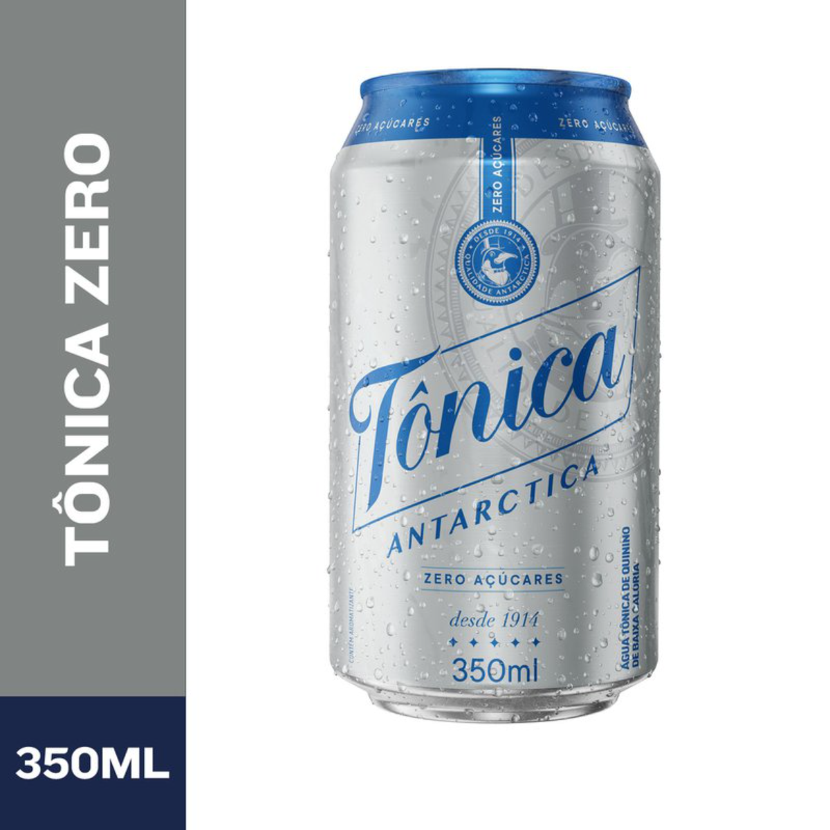 Água Tônica ANTARCTICA Zero Açúcar Lata 350ML