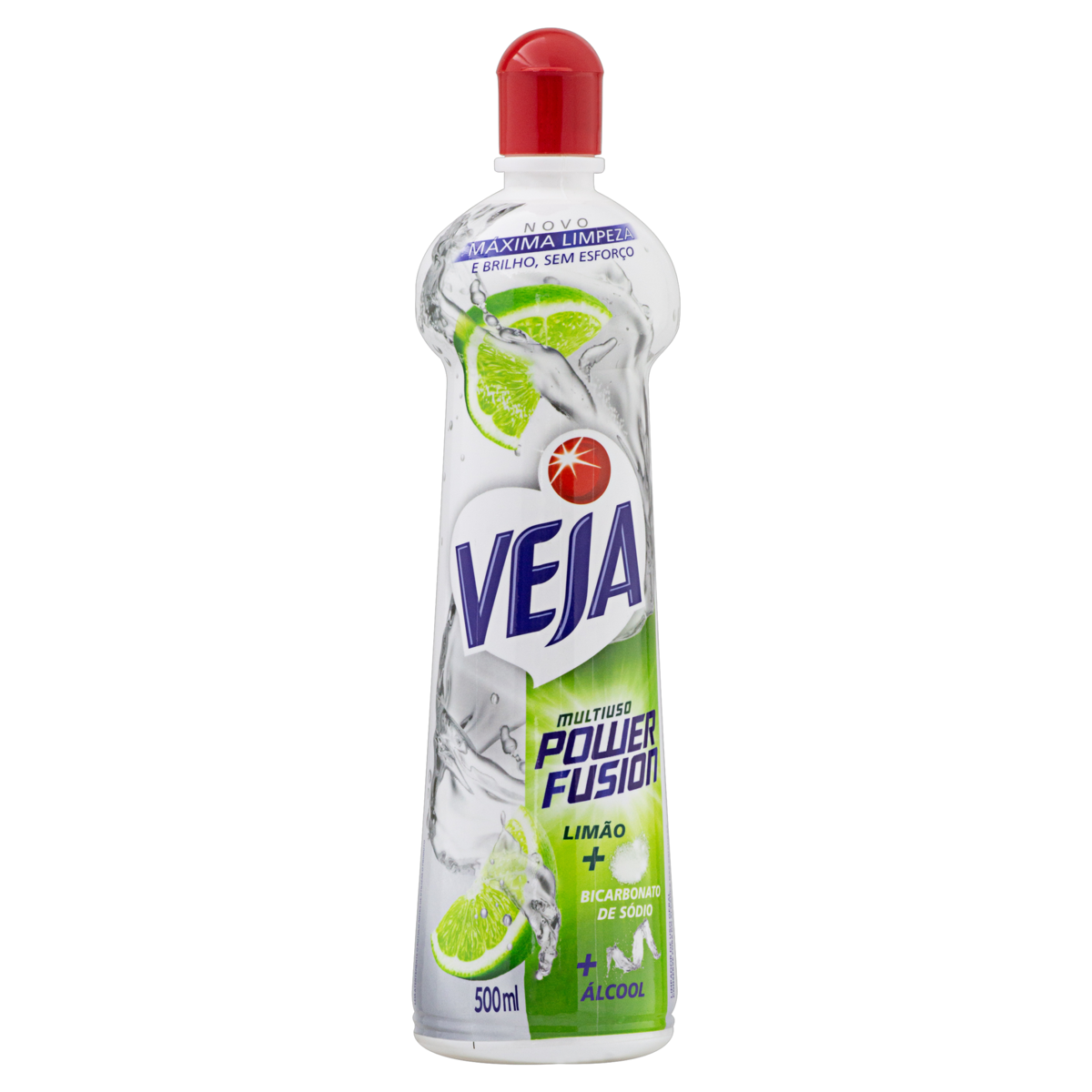 Limpador Multiuso Limão Veja Power Fusion Squeeze 500ml