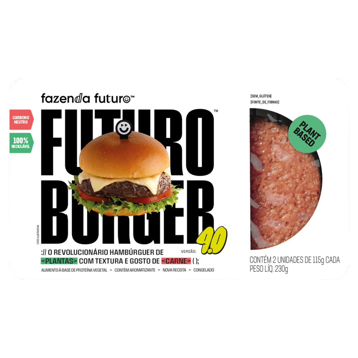 Futuro Burguer Fazenda Futuro 230g