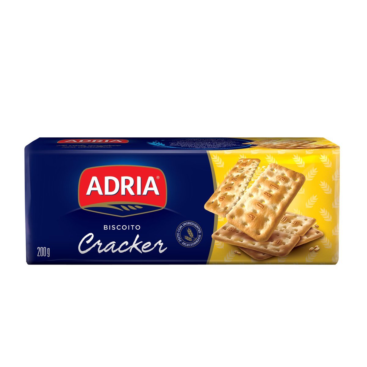 Biscoito ADRIA Cream Cracker Original 200g Pão de Açúcar