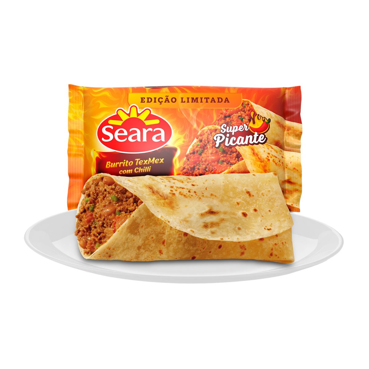 Burrito TexMex com Chilli Seara 400g Pão de Açúcar
