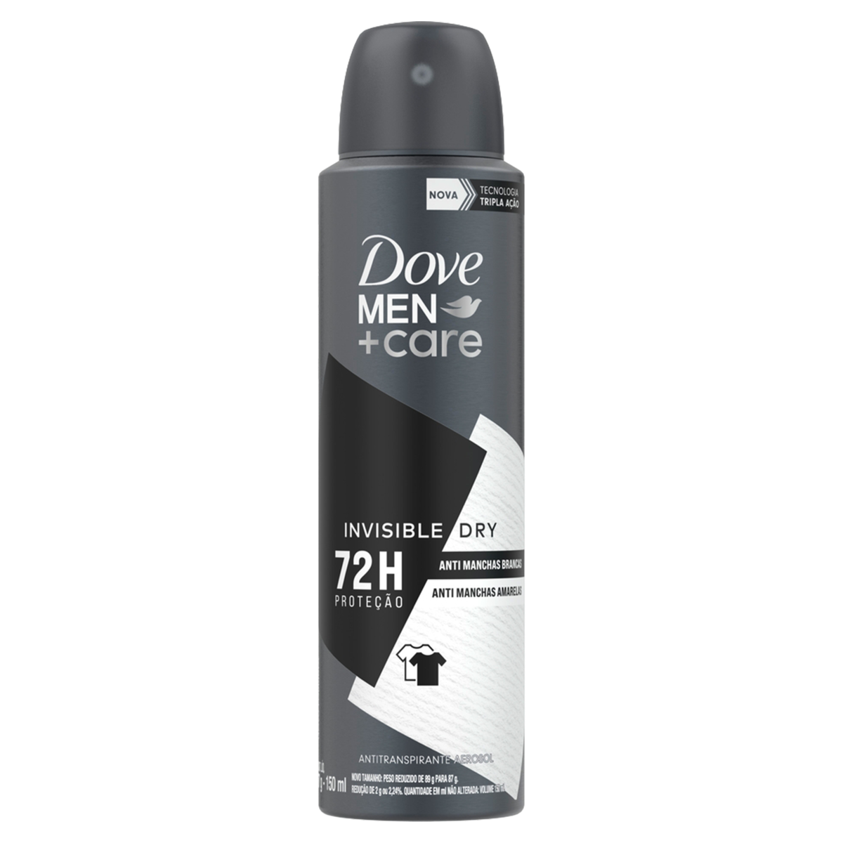 Desodorante Aerosol Dove Men+Care Invisible Dry 150ml