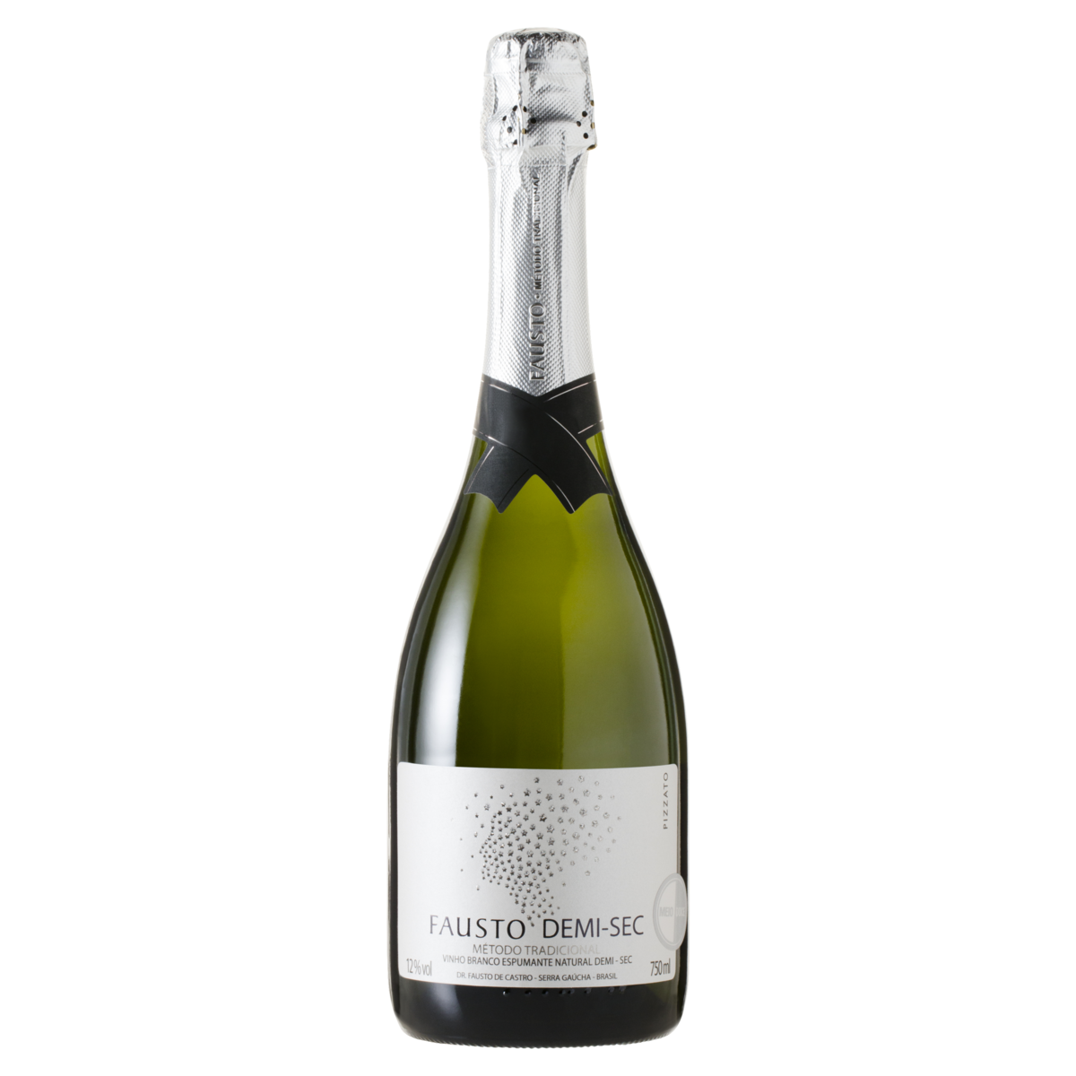 Espumante Brasileiro Fausto Demi Sec 750ml