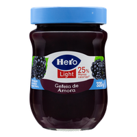 Geleia Amora Light Hero Vidro 320g