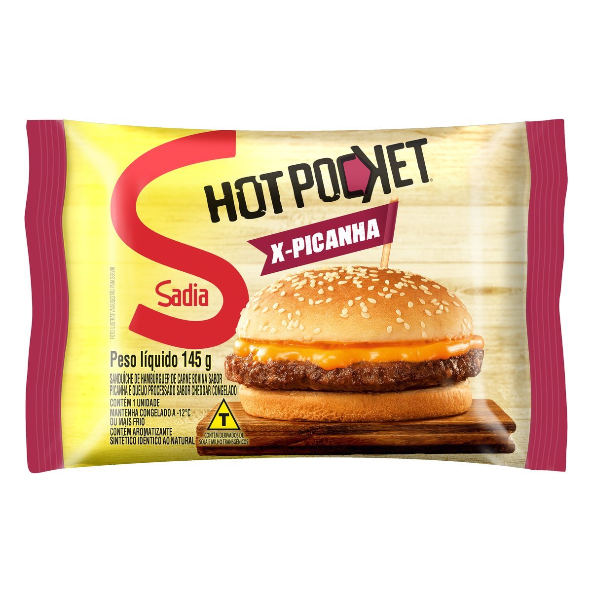 Hot Pocket X Picanha SADIA 145g | Pão de Açúcar