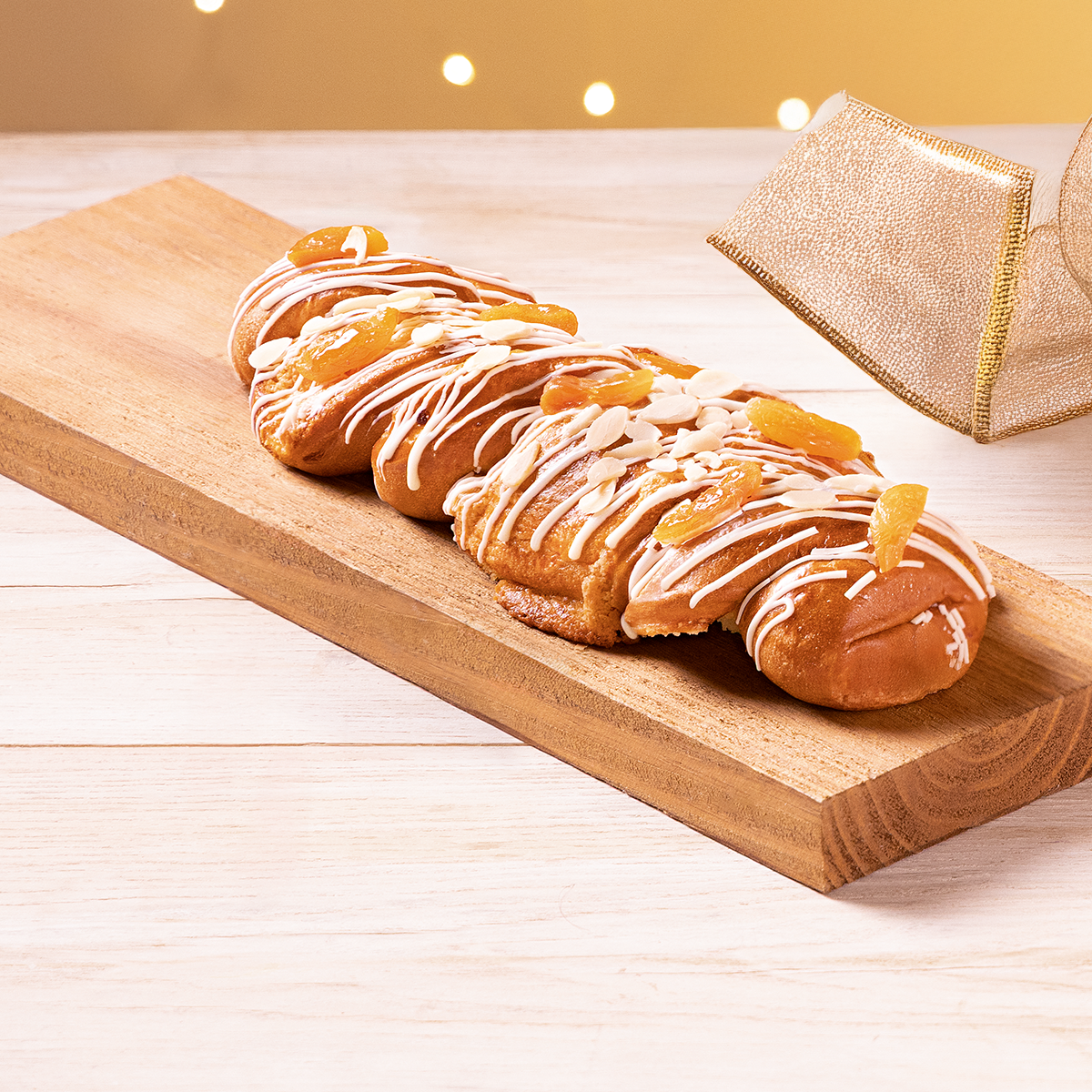 Trança de Creme com Amêndoas e Damasco 480G