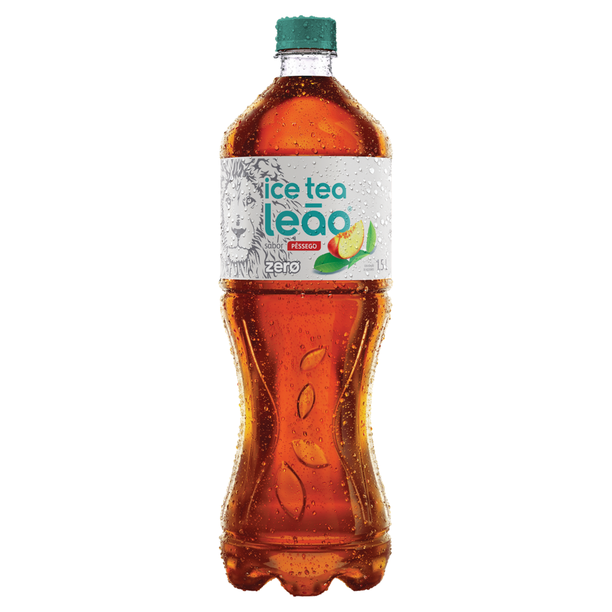 Leão Ice Tea Chá Preto Pêssego Zero