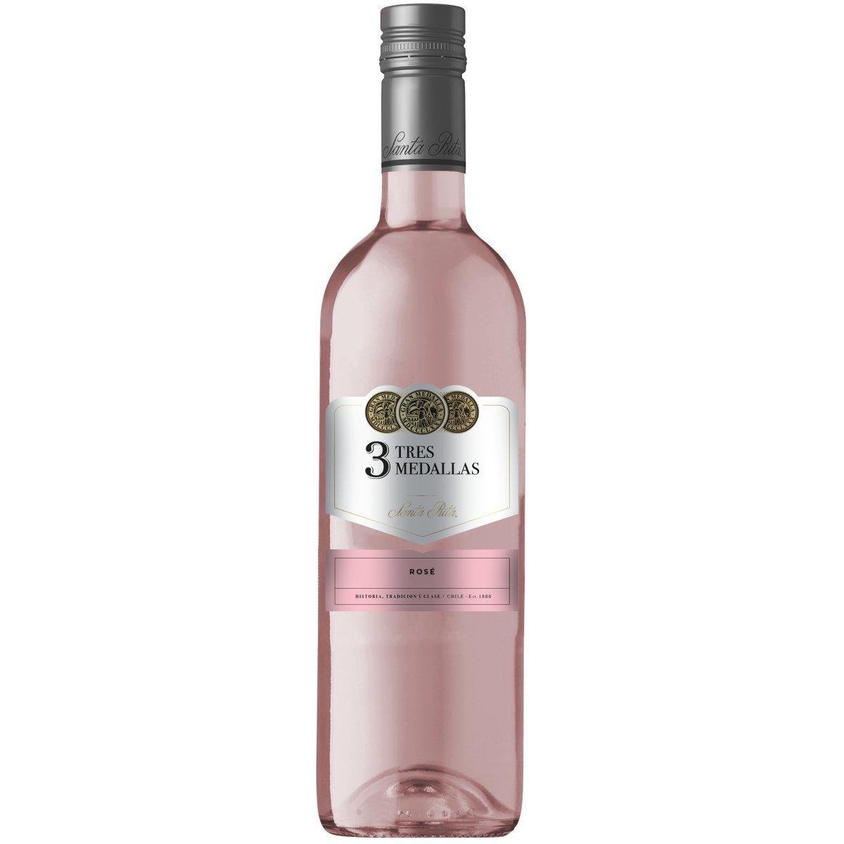 Vinho Rose Chileno Tres Medalhas 750ml