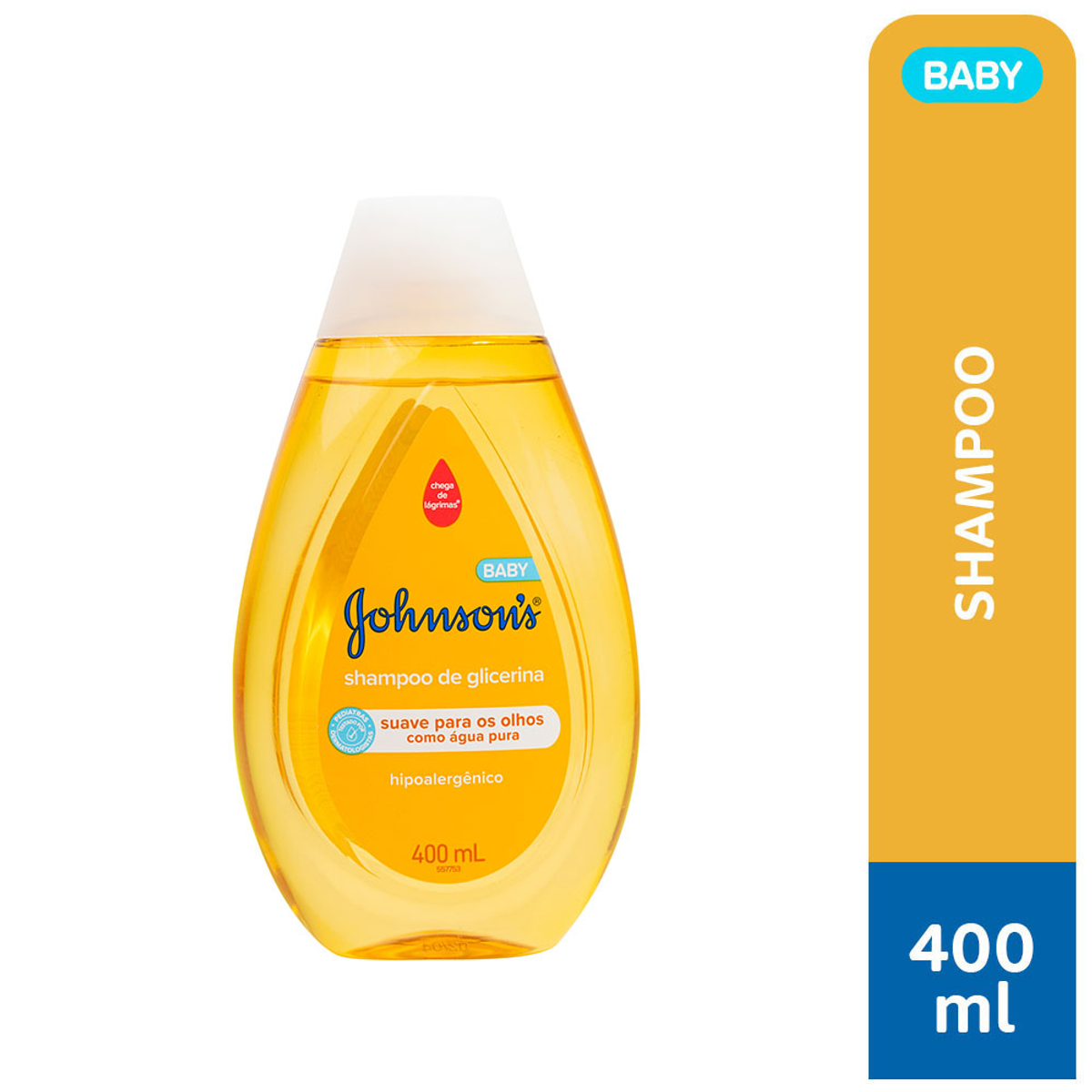 Shampoo de Glicerina Johnsons Baby Frasco 400ml