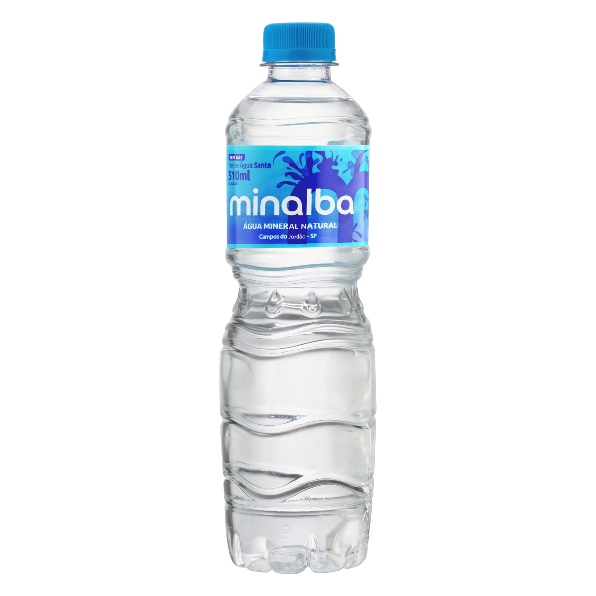Água Mineral Natural sem Gás Minalba Garrafa 510ml