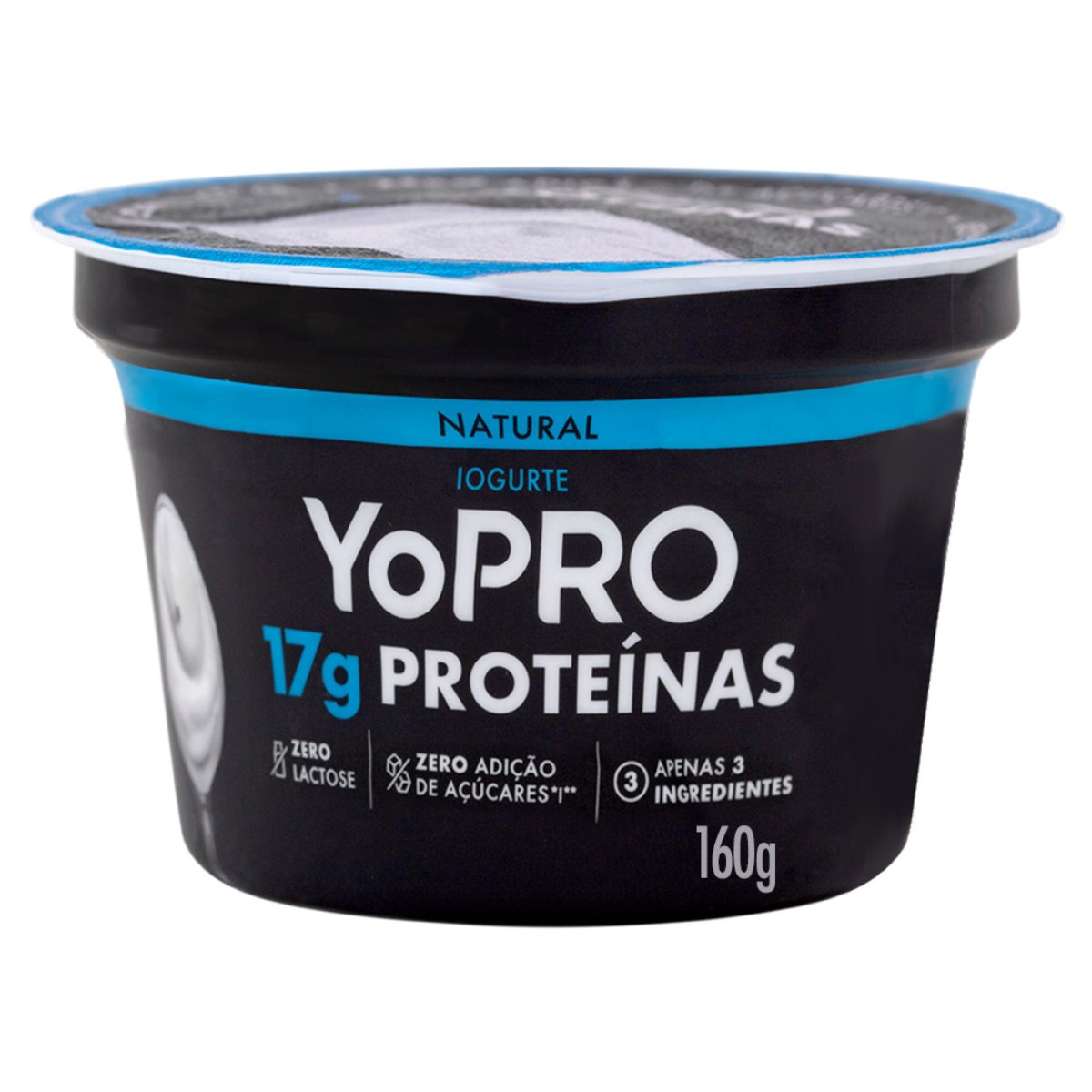 Iogurte YoPRO 17g de Proteínas Natural 160g