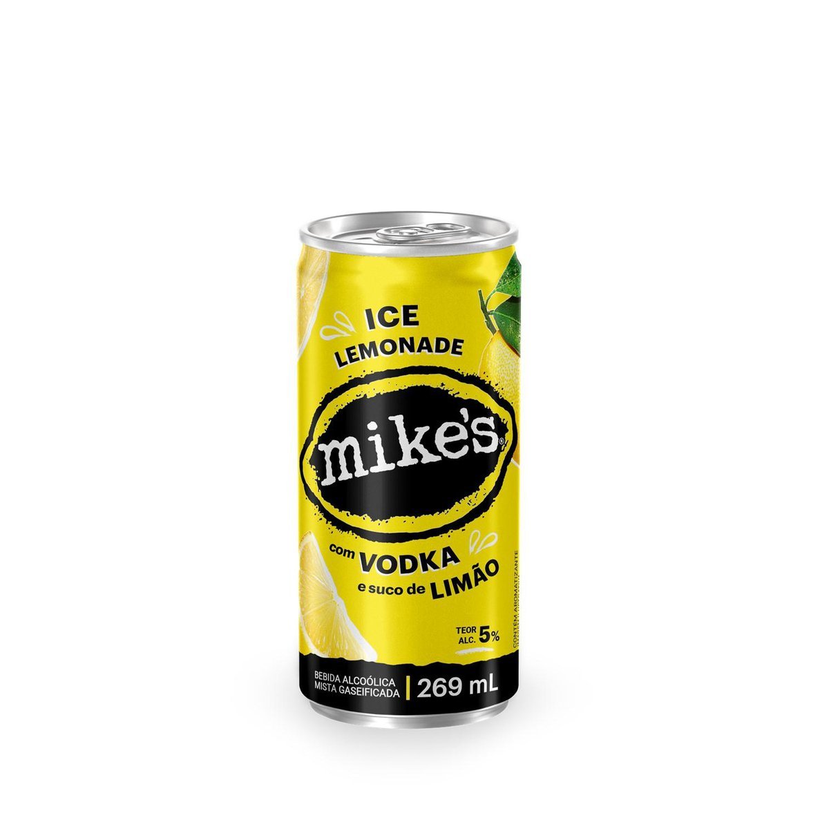 Drink Pronto Mike S Ice Limão 269ml Lata Pão De Açúcar