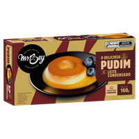 Pudim de Leite Condensado Congelado Mr. Bey Sobremesas Premium Caixa 160g 2 Unidades