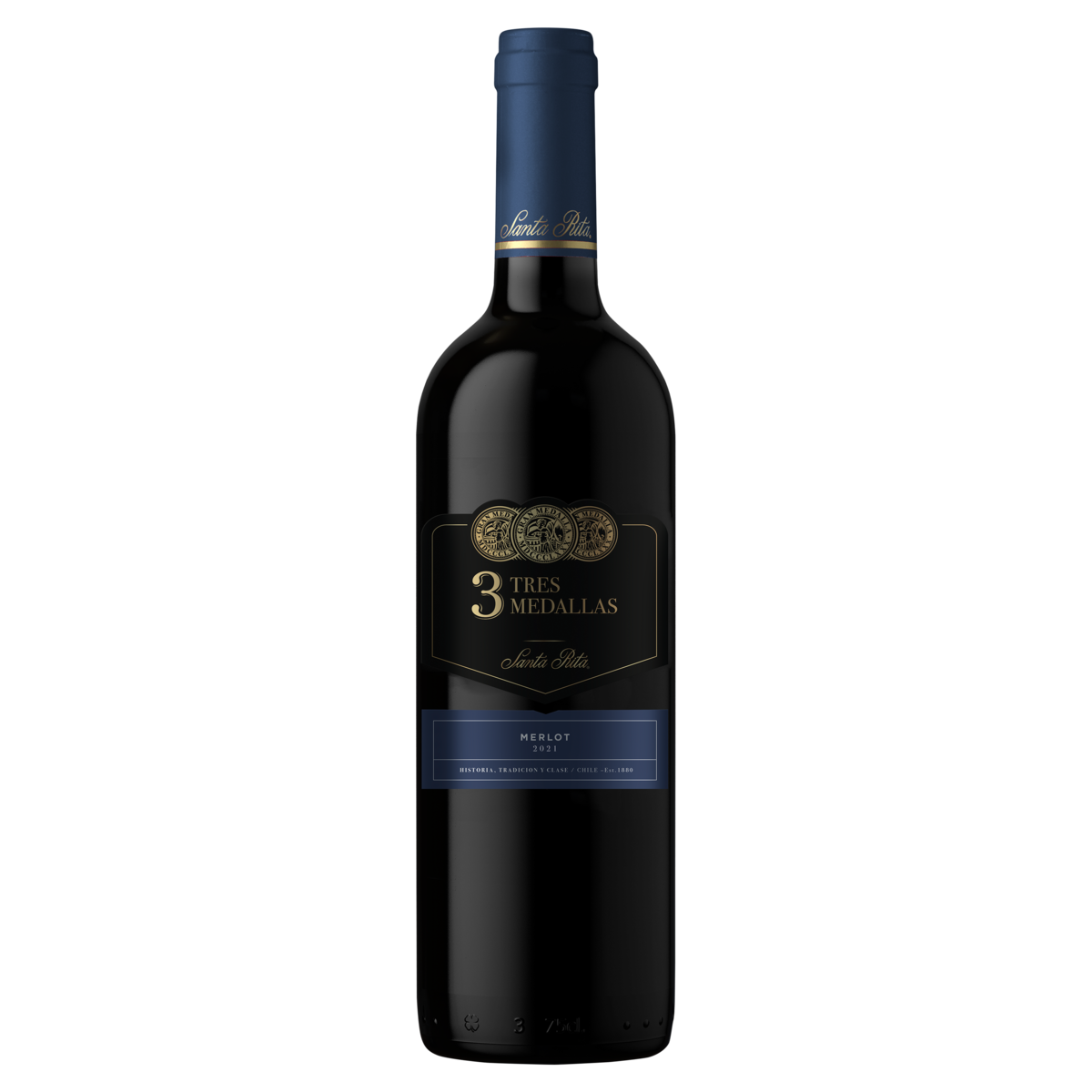 Vinho Tinto Chileno Tres Medalhas Merlot 750ml