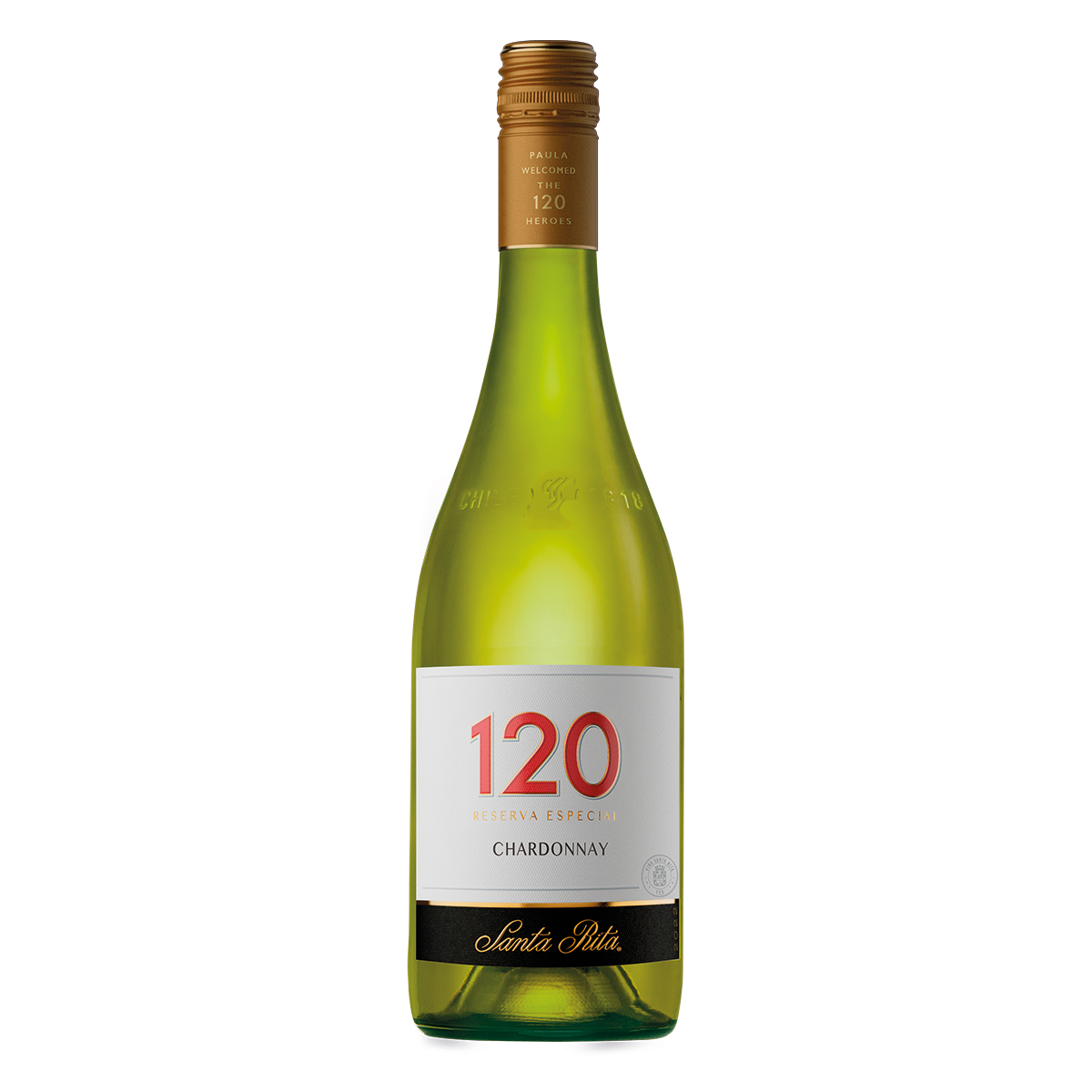 Vinho Branco Chileno 120 Chardonnay 750ml