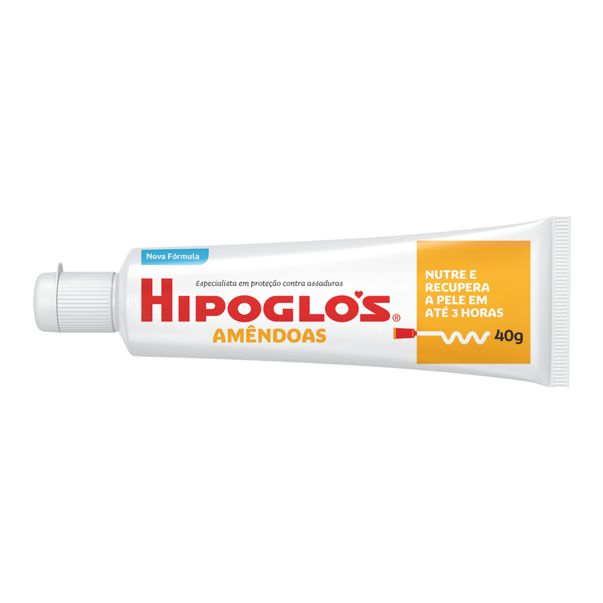 Creme Preventivo de Assaduras Amêndoas Hipoglós Caixa 40g