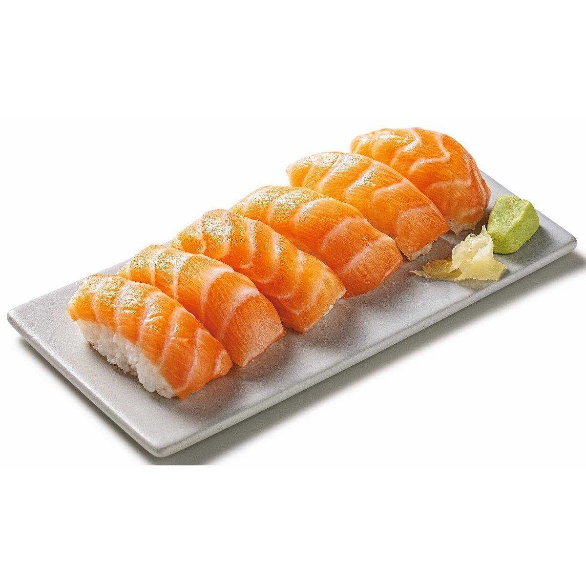 Niguiri De Salmão 6 Peças (Aprox. 196g)