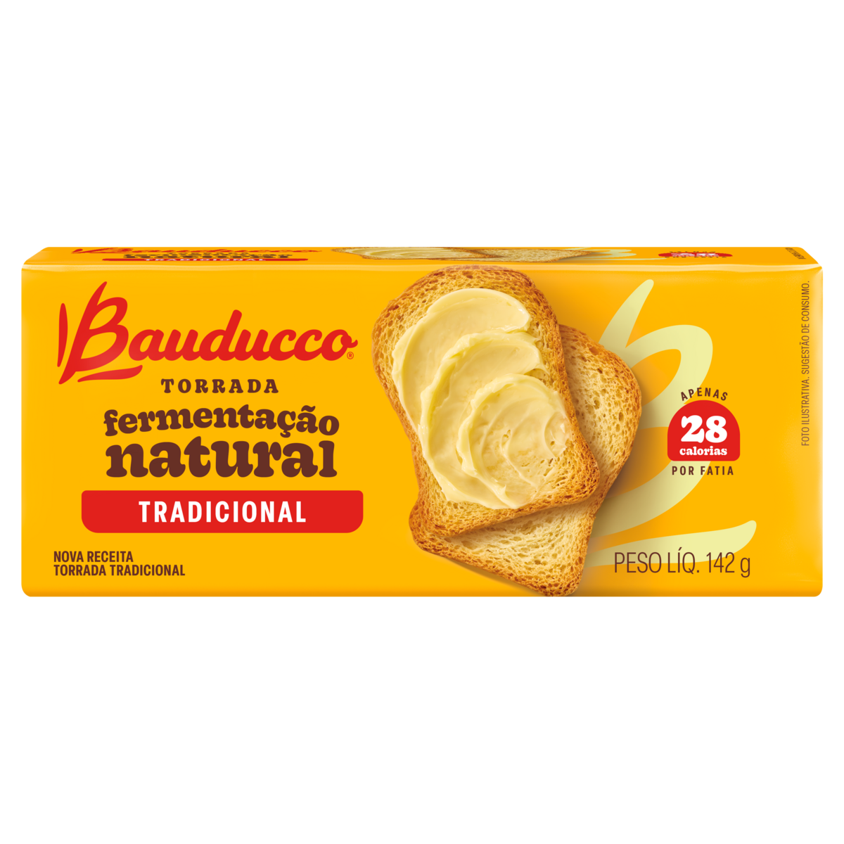 Torrada Tradicional Bauducco Pacote 142g