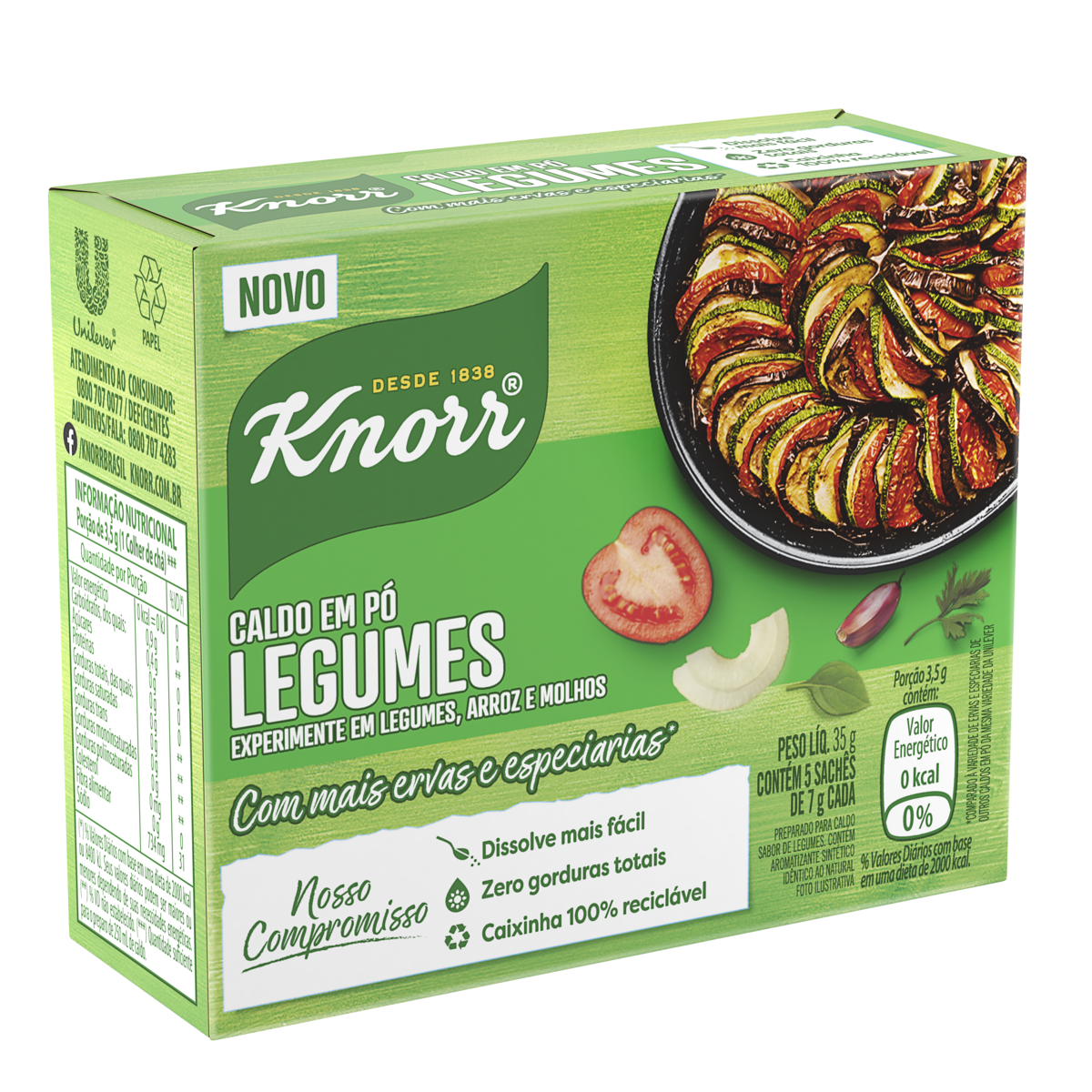 Caldo P Legumes Knorr Caixa G Unidades P O De A Car