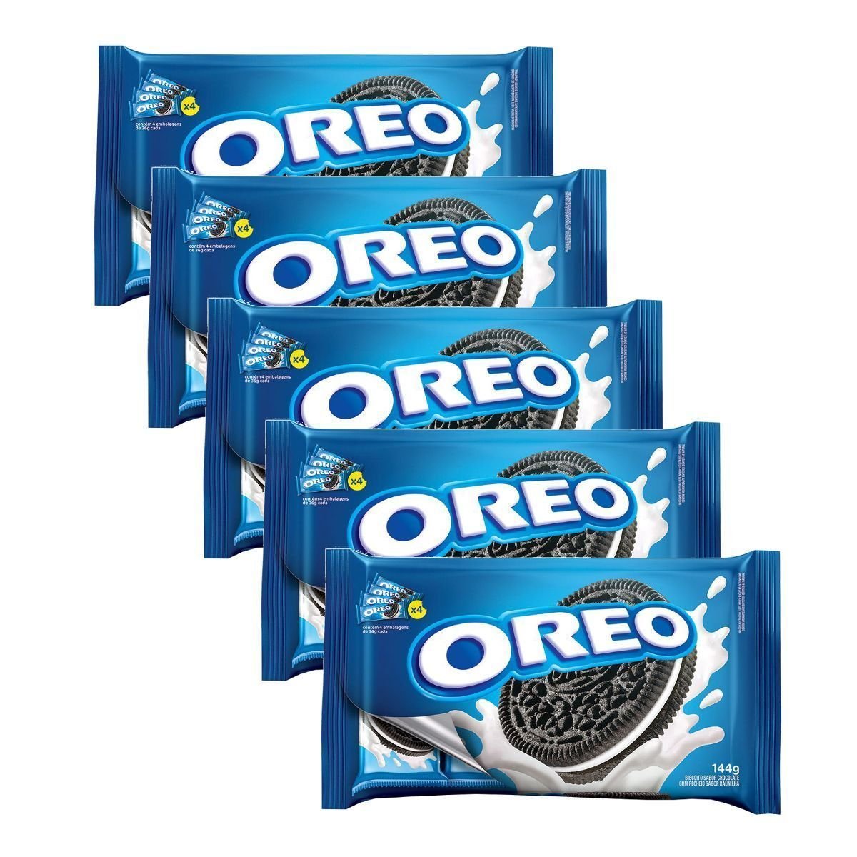 Biscoito Recheado Oreo Sabor Baunilha Original com 36g Compra