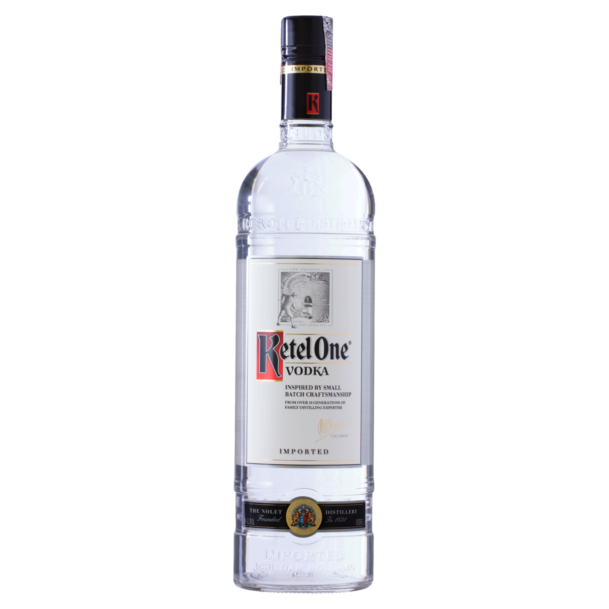 Vodka Destilada Ketel One Garrafa 1l