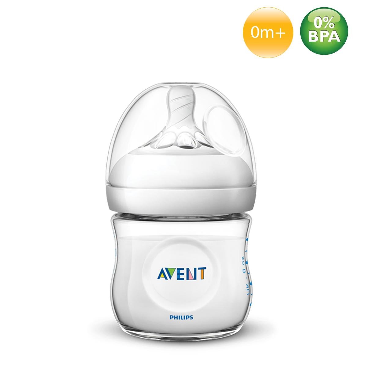 Kit 2 Mamadeiras 125/260ml Pétala Transparente Philips Avent | Pão de ...