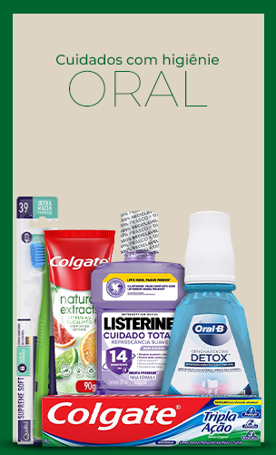 Cuidados com higiene Oral