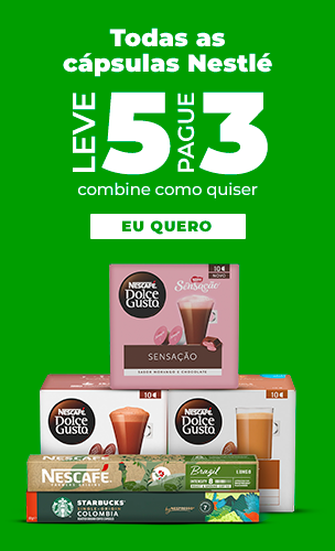 Cápsulas Dolce Gusto leve 4, pague 3 (combine como quiser)