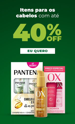 Amigo que ama se cuidar: itens para os cabelos com até 40% off