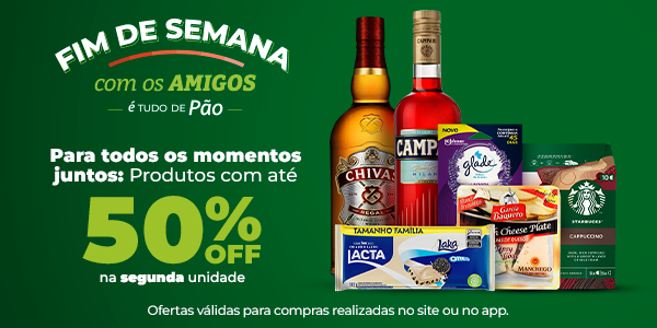Fim de semana do amigo: opções para todos os tipos de amigo com até 50% na 2ª unidade