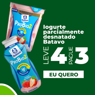 Iogurte Parcialmente Desnatado Batavo Leve 4 Pague 3 // 1387500 1387231 1387389 1388484